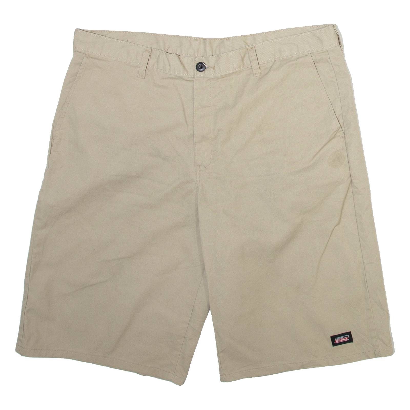 DICKIES Mens Workwear Shorts Beige Relaxed XL W38