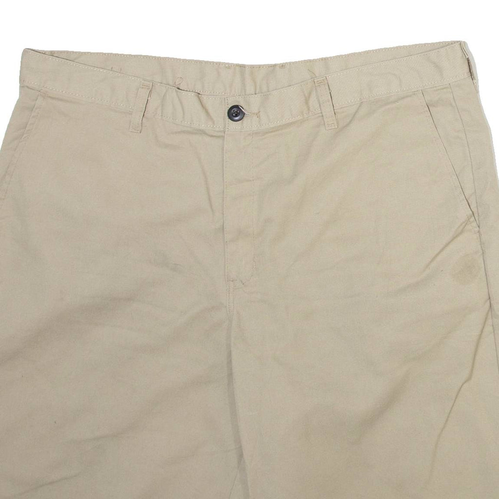 DICKIES Mens Workwear Shorts Beige Relaxed XL W38