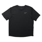 NIKE Mens Black Graphic T-Shirt M Short Sleeve Crew Neck Sports Gymwear