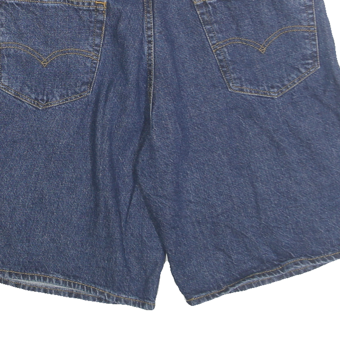 LEVI'S Mens Denim Shorts Blue L W36 Classic Fit Casual Cotton