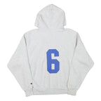 CHAMPION Mens Grey Lady Eagle Soccer Pullover Hoodie M Sportswear Cotton Blend