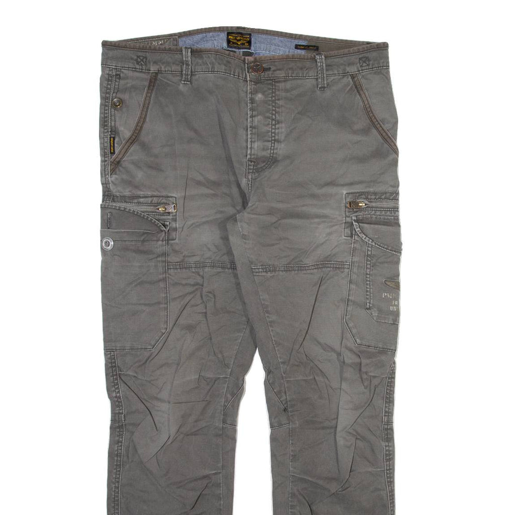 PME LEGEND Mens Trousers Grey Slim Straight W36 L31