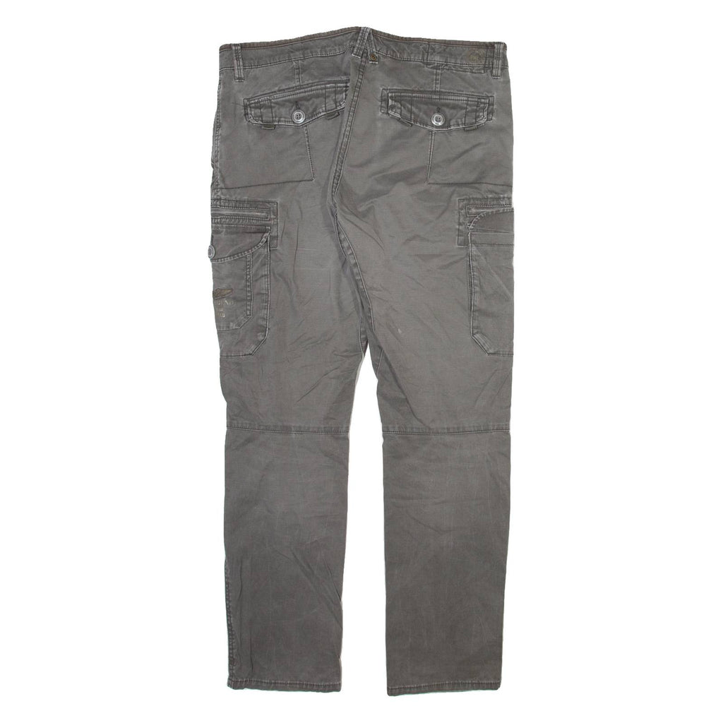 PME LEGEND Mens Trousers Grey Slim Straight W36 L31