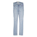 LEVI'S Womens Slim Blue Skinny Denim Light Wash Jeans W26 L29 Stretch Casual