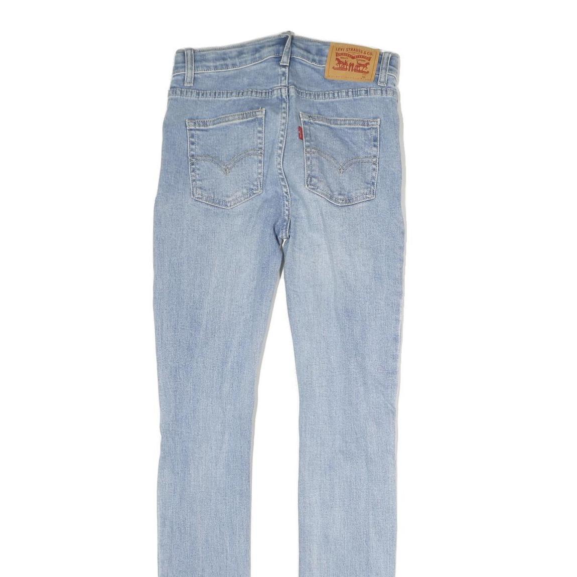 LEVI'S Womens Slim Blue Skinny Denim Light Wash Jeans W26 L29 Stretch Casual