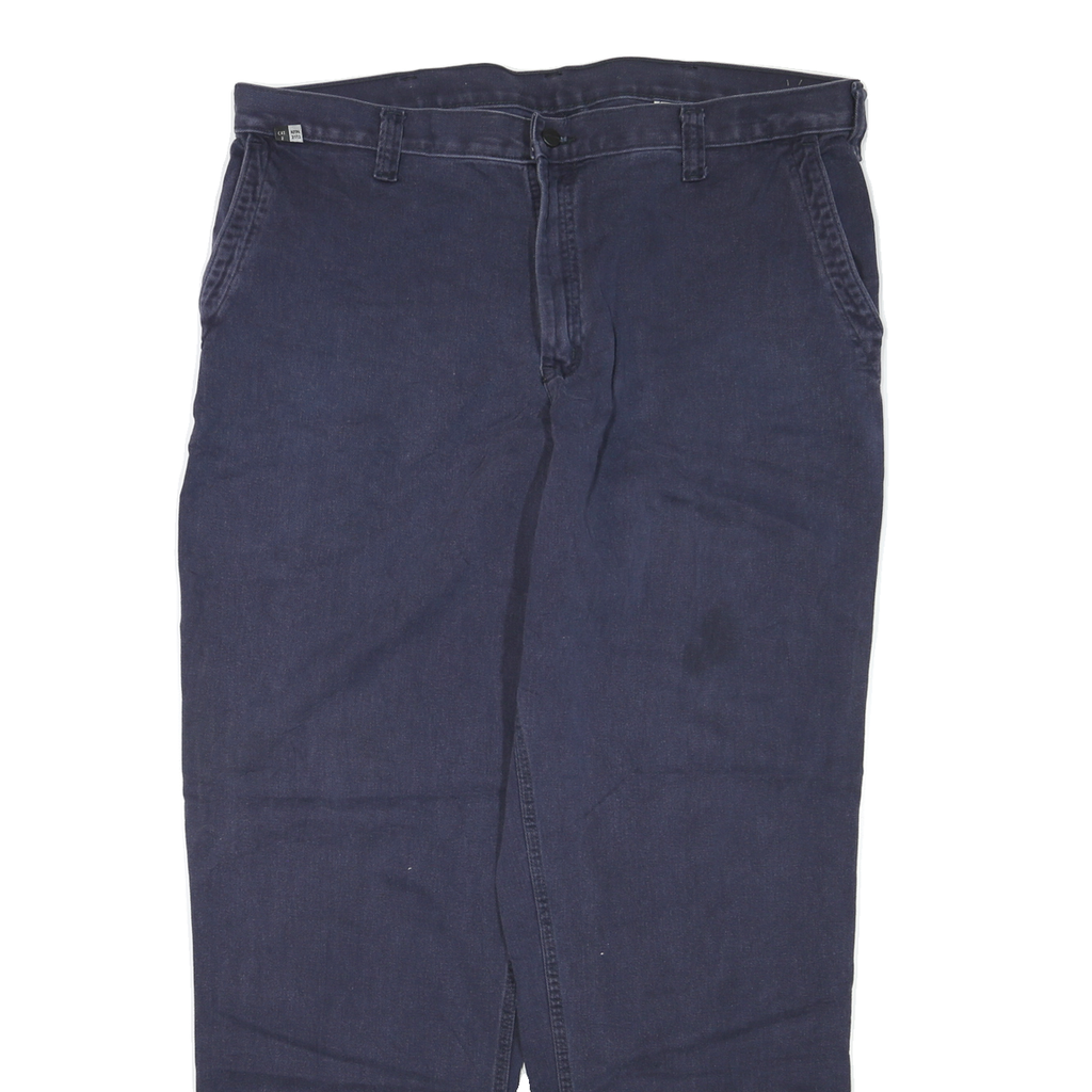 CARHARTT Mens Regular Fit Blue Jeans Denim W40 L33 Durable Workwear Cotton Blend