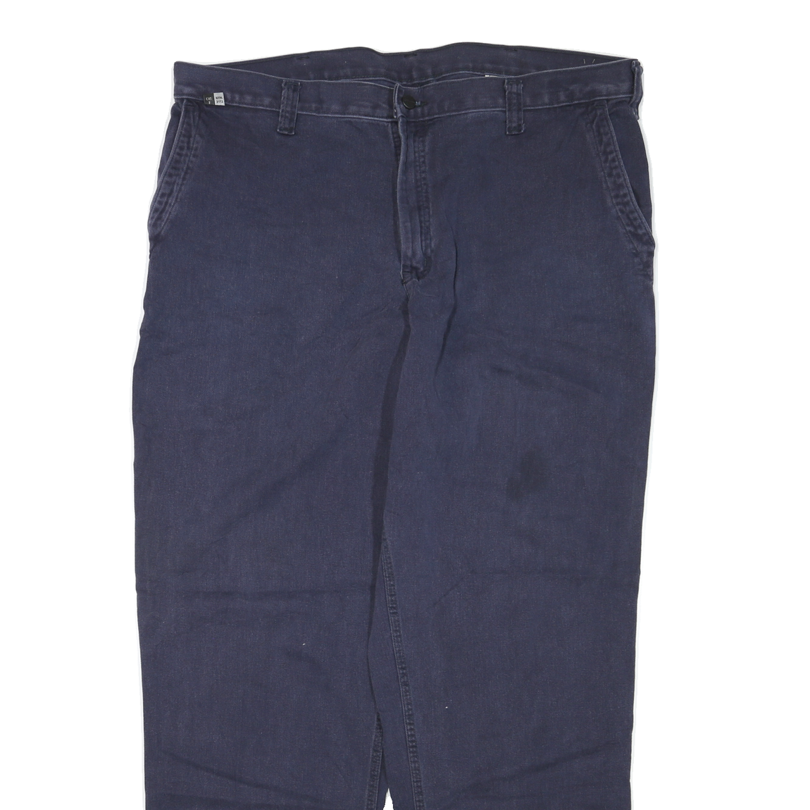 CARHARTT Mens Regular Fit Blue Jeans Denim W40 L33 Durable Workwear Cotton Blend