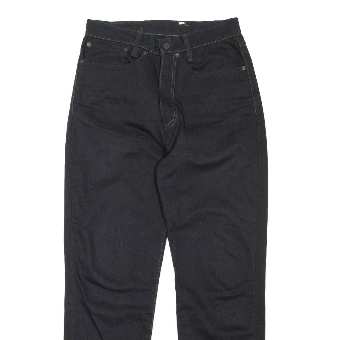 LEVI'S Altered Womens Jeans Black Regular Mom W28 L30