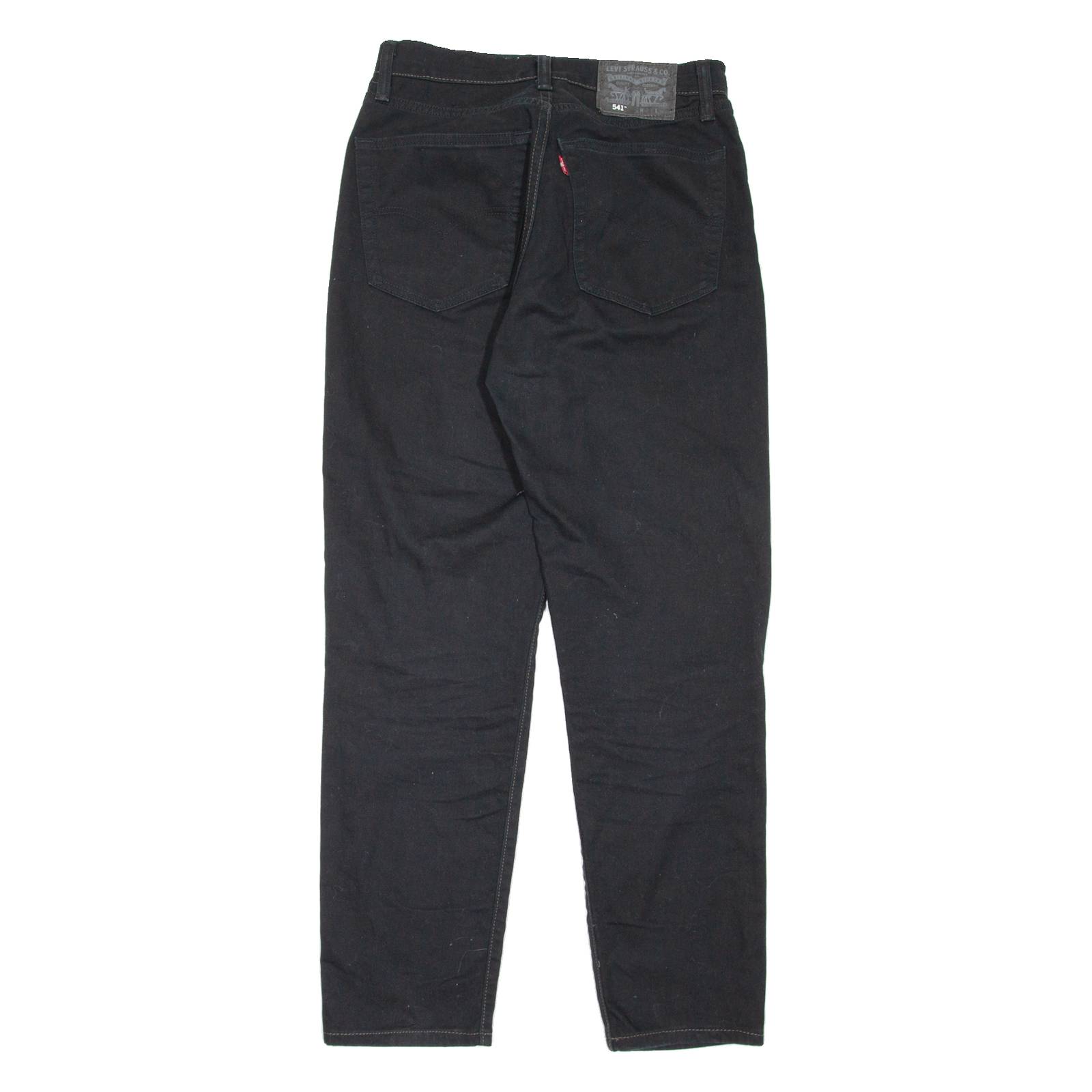 LEVI'S Altered Womens Jeans Black Regular Mom W28 L30
