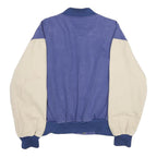 DISNEY Mens Blue & Cream Cotton Blend Button Jacket M California Adventure Patch