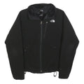 THE NORTH FACE Womens Black Fleece Jacket M Polyester Zip Up Outdoor Casual