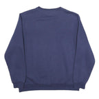 PUMA Mens Blue Crew Neck XL Cotton Blend Sweatshirt Pullover Logo Sportswear