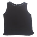 Womens Bardot Top Black Sleeveless M