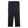 DICKIES Mens Trousers Black Relaxed Straight W36 L31