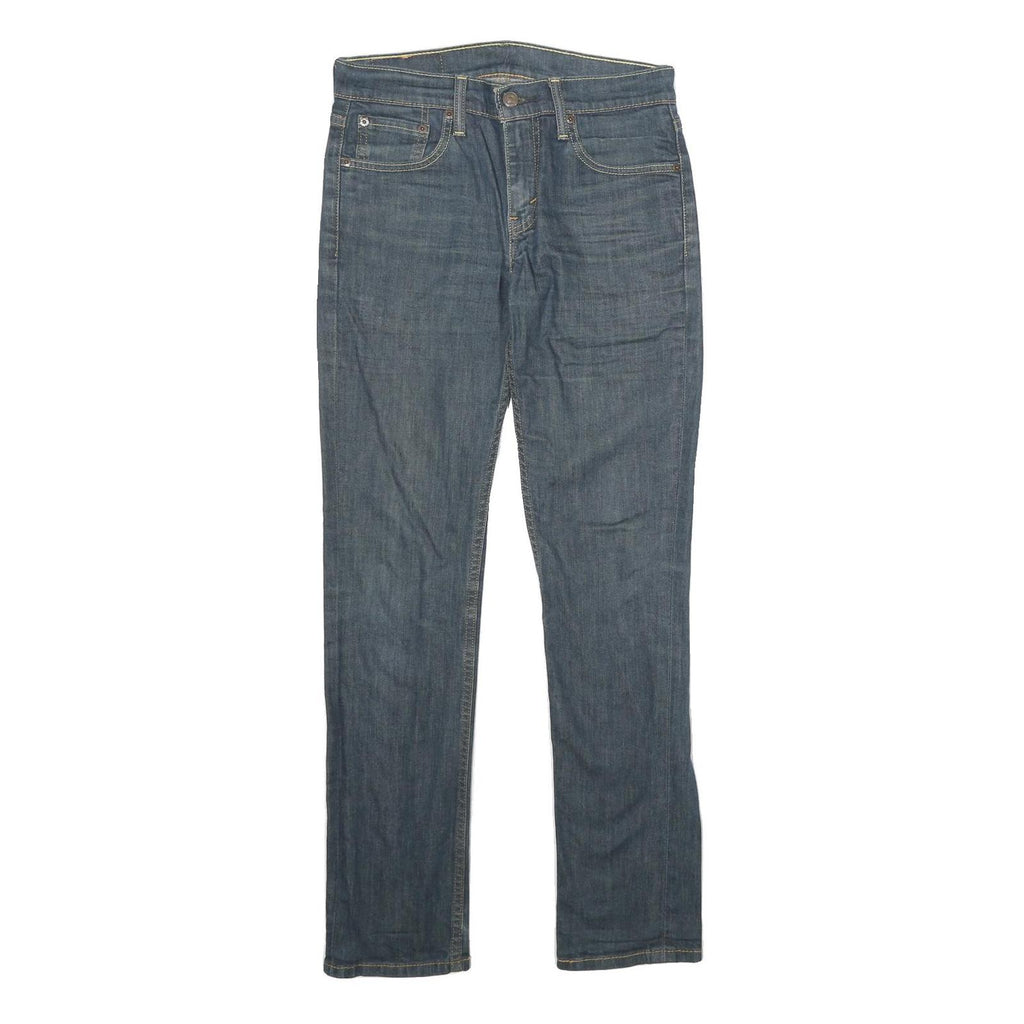 LEVI'S 511 Mens Slim Skinny Denim Medium W29 L32 Slim Fit Jeans Zip Closure