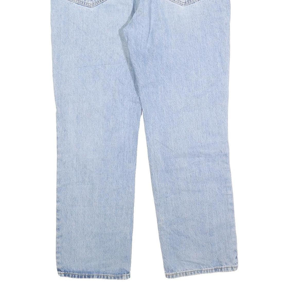 LEVI'S 515 Mens Jeans Light Blue Regular Straight Denim Stone Wash W38 L30