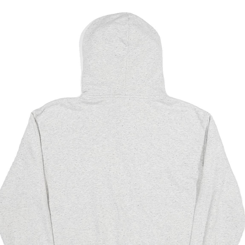 ADIDAS Mens Grey Pullover Hoodie M Cotton Casual Sports Sweatshirt