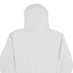 ADIDAS Mens Grey Pullover Hoodie M Cotton Casual Sports Sweatshirt