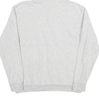 ADIDAS Mens Grey Pullover Hoodie M Cotton Casual Sports Sweatshirt