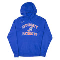 NIKE Jay County Patriots Mens Blue Hoodie USA M
