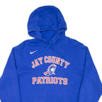 NIKE Jay County Patriots Mens Blue Hoodie USA M
