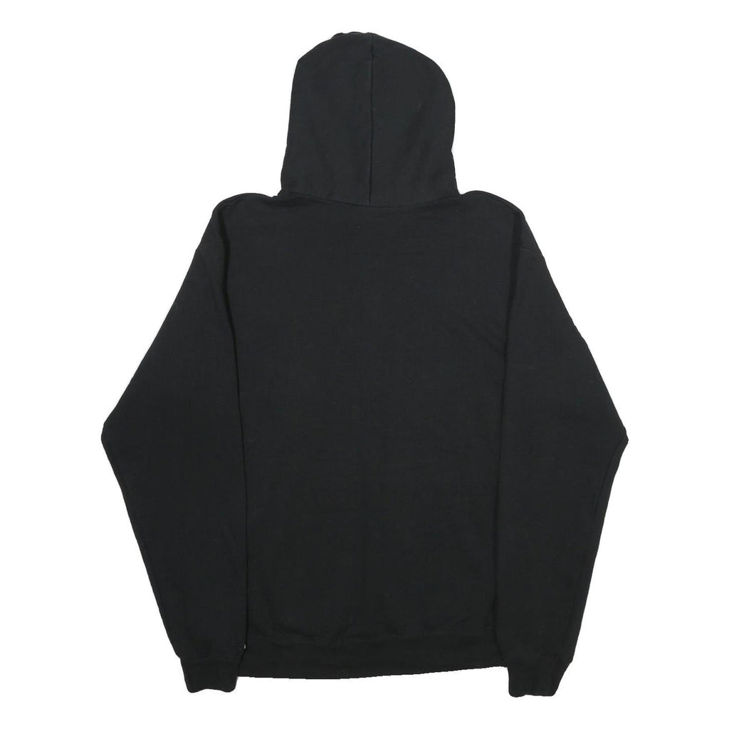 CHAMPION Mens Black Brighton Field Hockey Varsity Pullover Hoodie L Cotton Blend