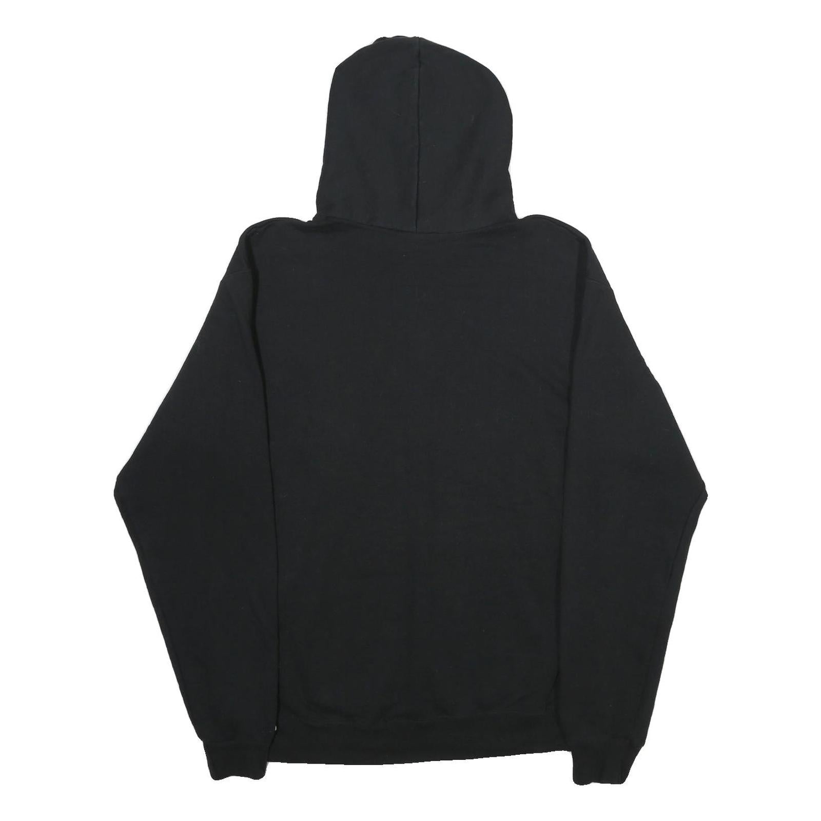 CHAMPION Mens Black Brighton Field Hockey Varsity Pullover Hoodie L Cotton Blend