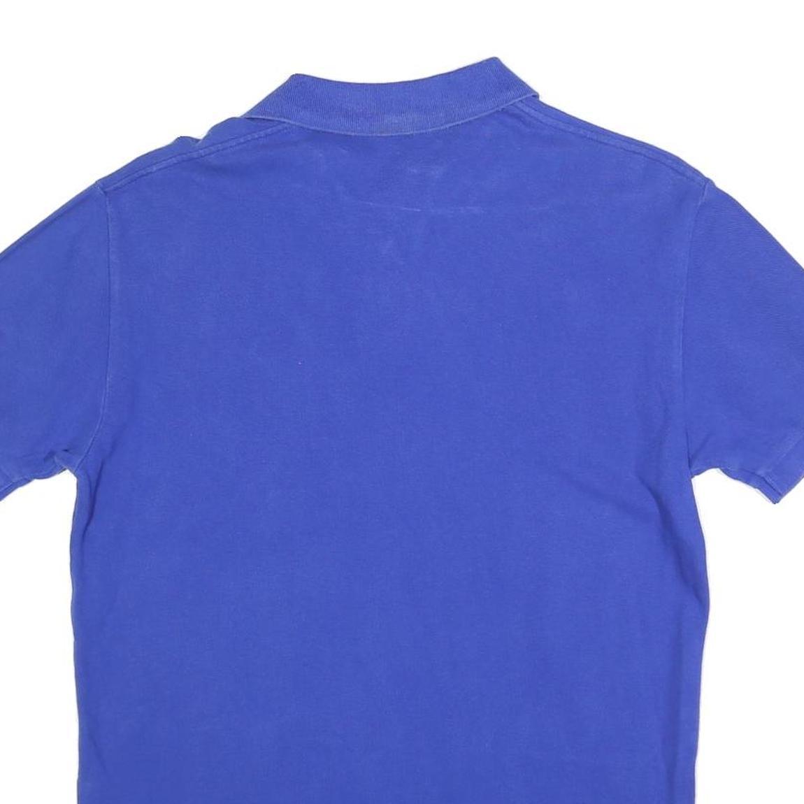 POLO RALPH LAUREN Mens Blue Polo Shirt Short Sleeve S Cotton Blend Classic Fit