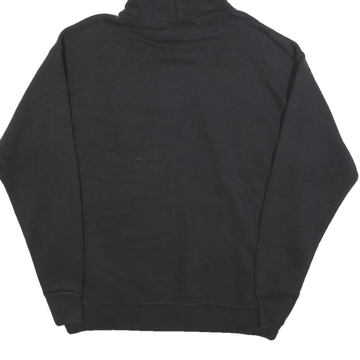 NFL Mens Black Raiders Football Pullover Hoodie L Cotton Blend Sportswear