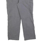 CARHARTT Mens Jeans Grey Relaxed Straight Cotton Blend W38 L30 Workwear Casual