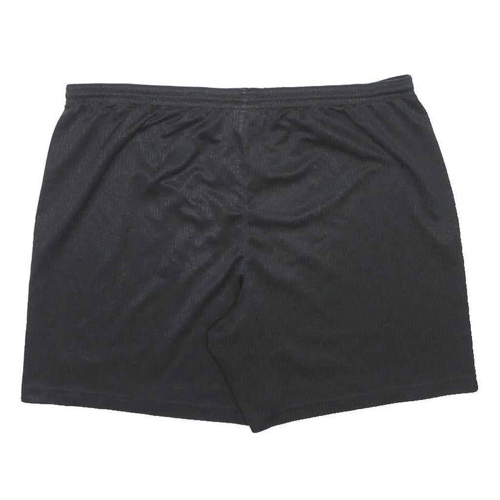 UMBRO Mens Black Sports Shorts XL W36 Polyester Blend Casual