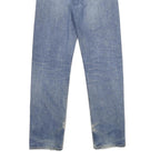 CARHARTT WIP Mens Jeans Blue Regular Straight Denim Medium W29 L32 Zip Closure