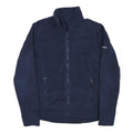 BERGHAUS Womens Navy Blue Jacket S Polyester Blend Zip Plain Outdoor Fleece