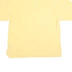 TOMMY HILFIGER Mens Yellow Basic Short Sleeve Polo Shirt 2XL Cotton Blend