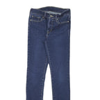 LEVI'S Womens Slim Blue Skinny Denim Dark W25 L29 Stretch Zip Jeans