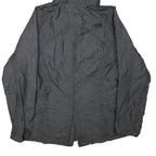 THE NORTH FACE Womens Grey Jacket M Polyester Blend Zip Hooded Outdoor Casual