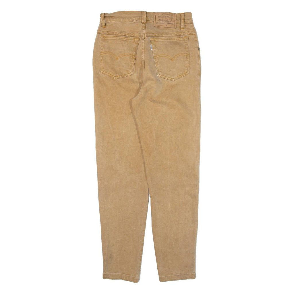 LEVI'S 57912-3689 Womens Jeans Brown Regular Tapered W26 L27