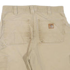 CARHARTT Mens Shorts Beige Casual M W32 Workwear Cotton Blend Pockets