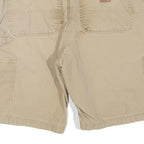 CARHARTT Mens Shorts Beige Casual M W32 Workwear Cotton Blend Pockets