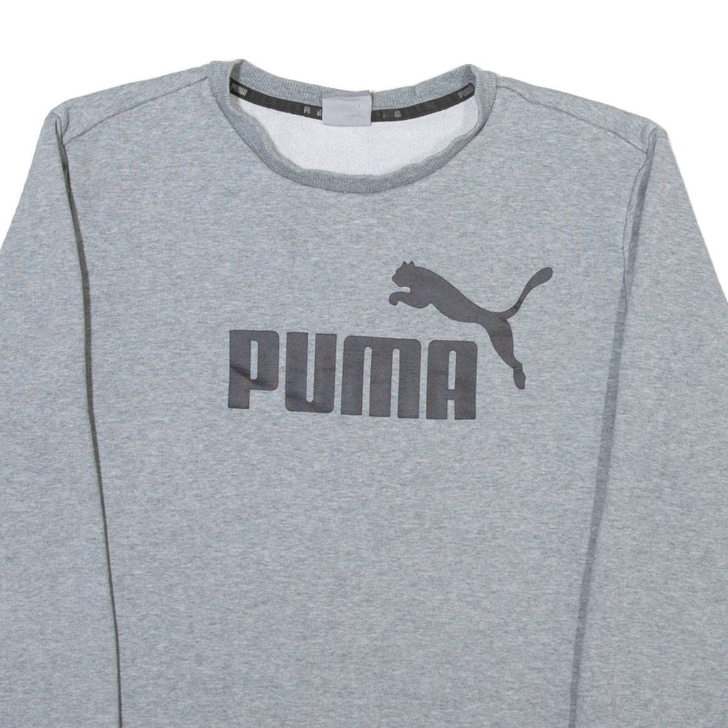 PUMA Mens Sweatshirt Grey M