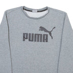 PUMA Mens Sweatshirt Grey M