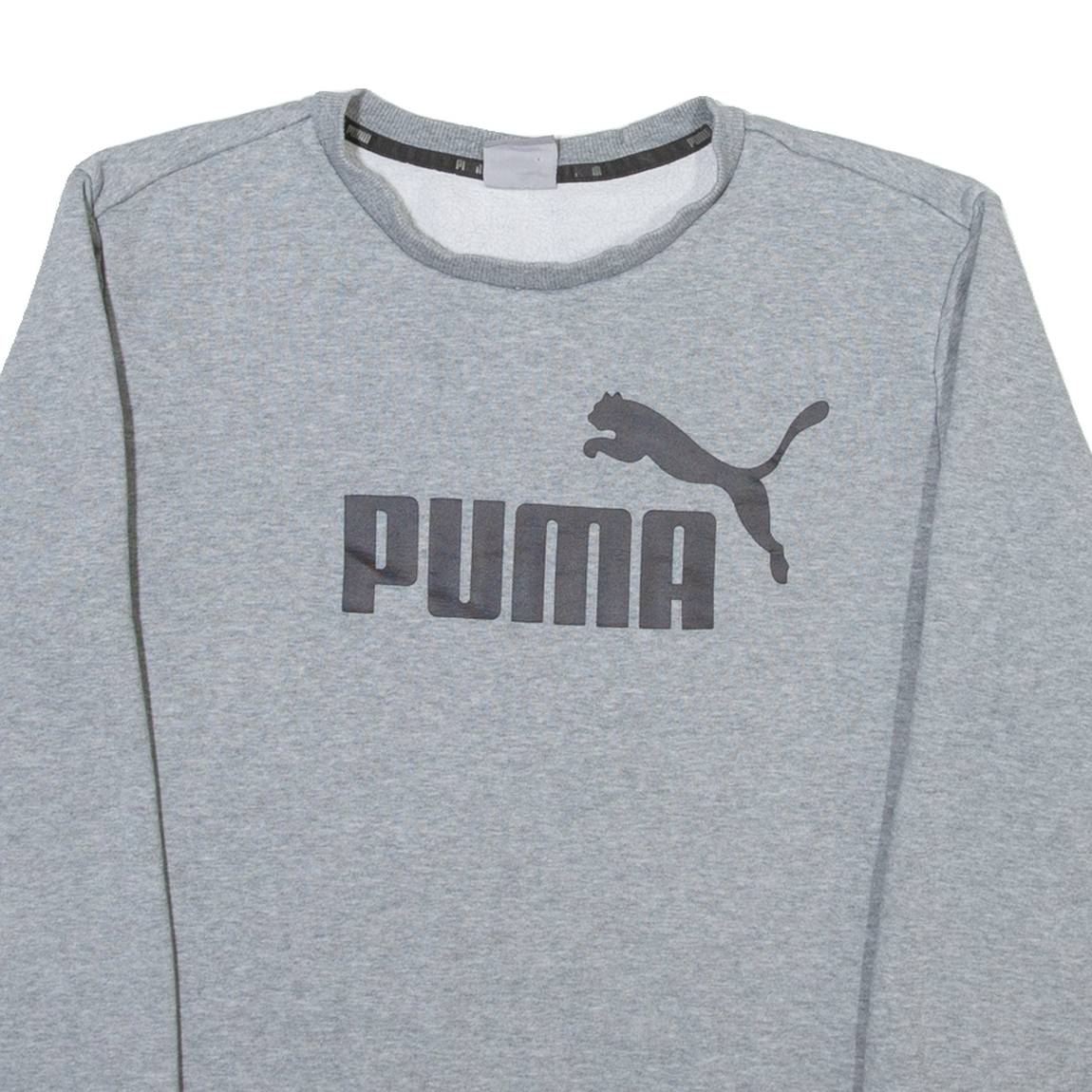 PUMA Mens Sweatshirt Grey M