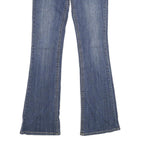 DCS JEANS Womens Classic Blue Denim Straight Cotton Blend W25 L33 Zip