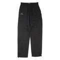KAPPA Mesh Lined Mens Track Pants Black Straight S W24 L32