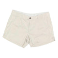 CARHARTT Womens Shorts Cream Casual Plain L W34 Cotton Blend Comfortable Fit