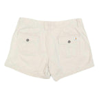 CARHARTT Womens Shorts Cream Casual Plain L W34 Cotton Blend Comfortable Fit