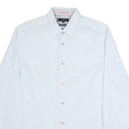 TED BAKER Mens Shirt Blue Floral Long Sleeve M