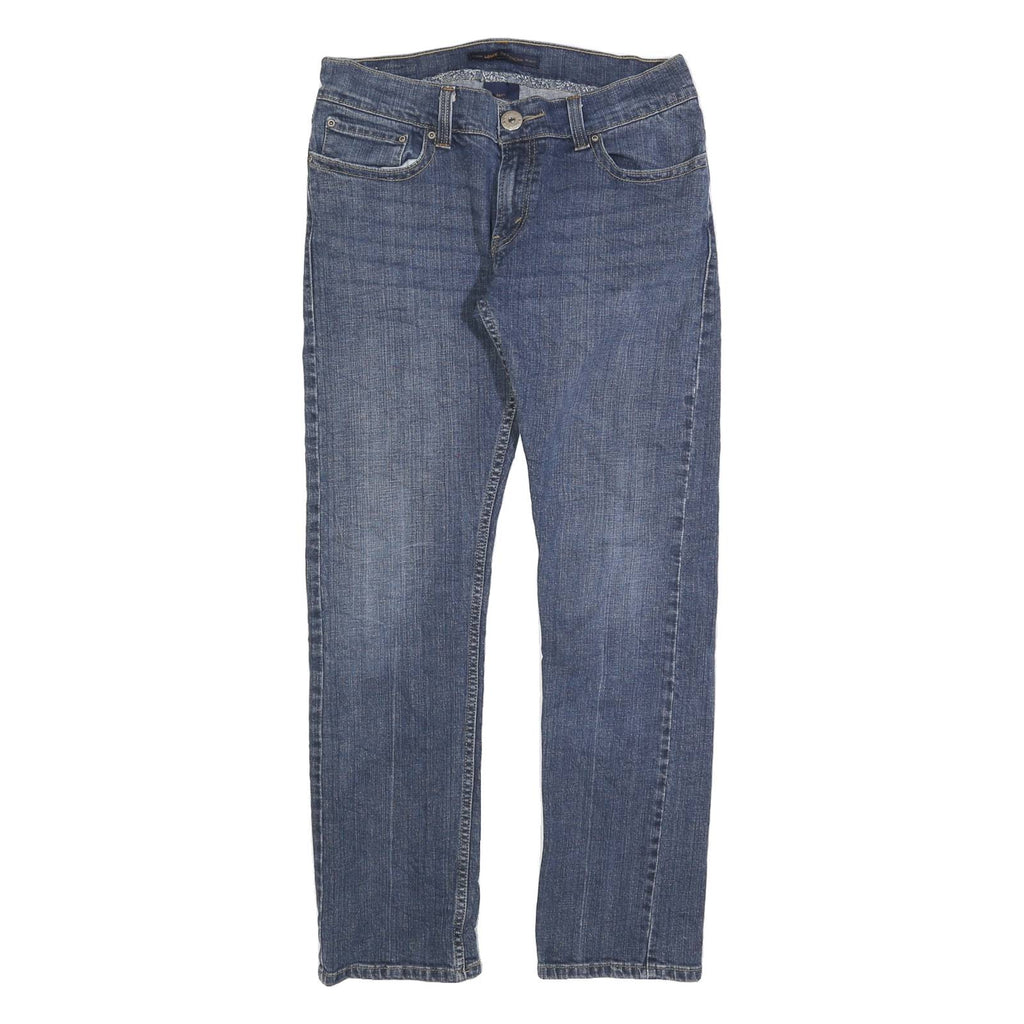 LEVI'S 542 Womens Jeans Blue Regular Straight Denim Medium W32 L30 Classic Fit