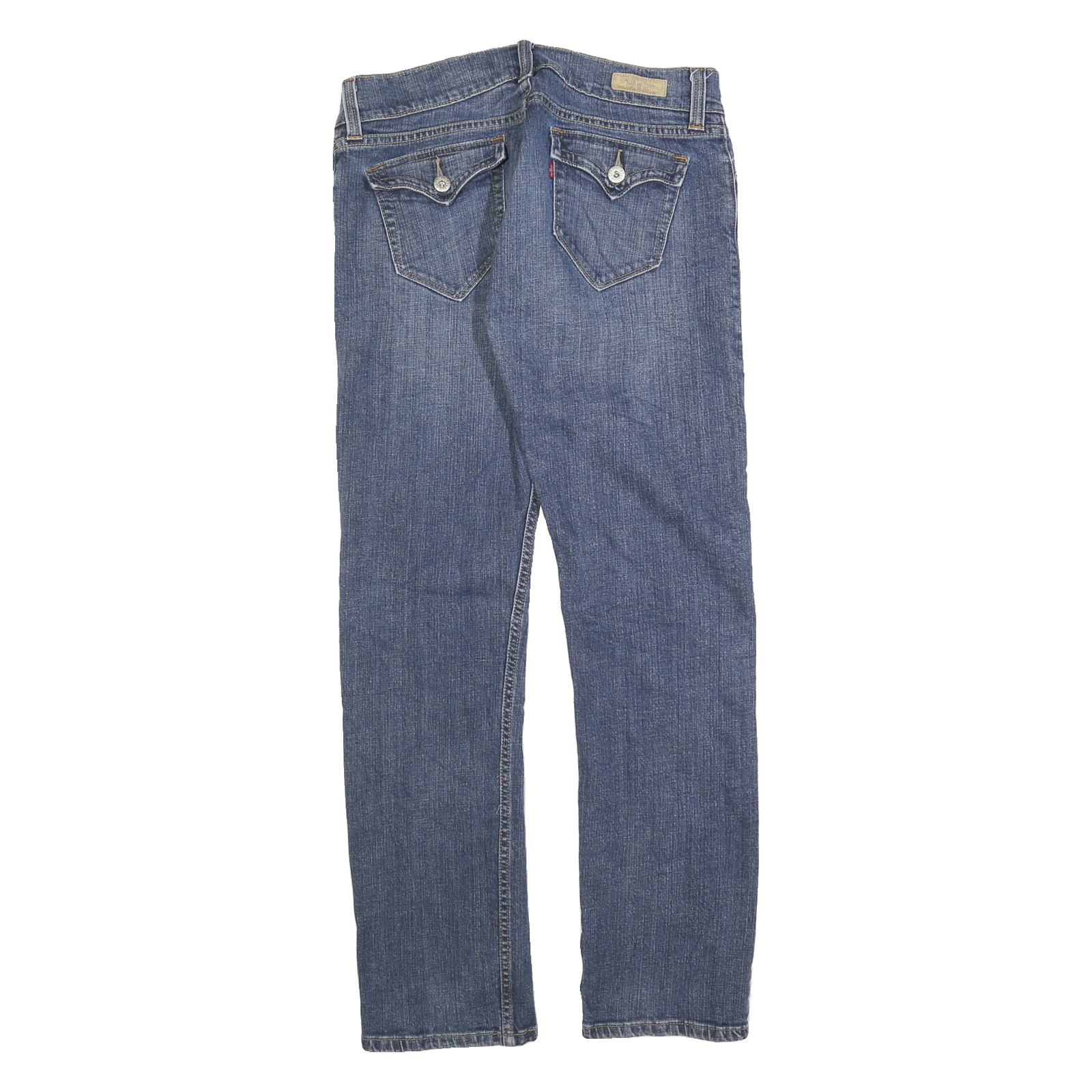 LEVI'S 542 Womens Jeans Blue Regular Straight Denim Medium W32 L30 Classic Fit