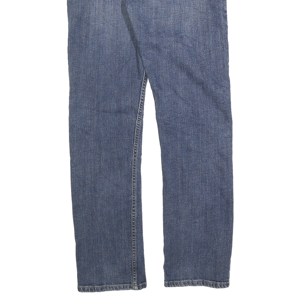 LEVI'S 542 Womens Jeans Blue Regular Straight Denim Medium W32 L30 Classic Fit